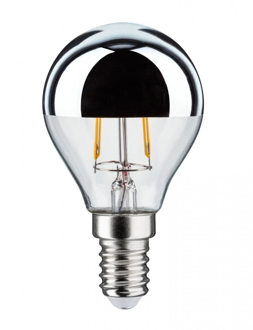 Modern Classic Edition LED Tropfen Kopfspiegel E14 230V 220lm 2,6W 2700K Kopfspiegel Silber  E14 230V 220lm 2,6W 2700K Kopfspiegel Silber - Image 4