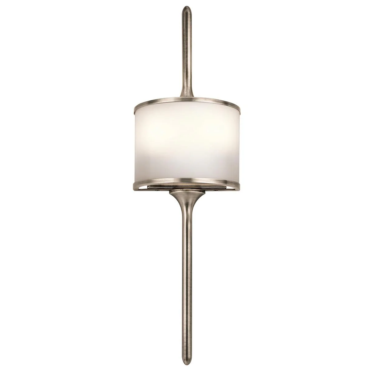 Mona 2-flammige kleine Wandleuchte - Klassisches Zinn - Image 6