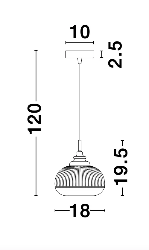 MOND Pendelleuchte 180 mm dimmbar - Image 3