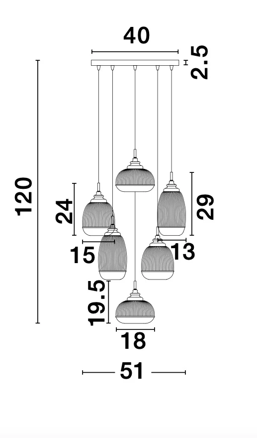 MOND Pendelleuchte 510 mm dimmbar - Image 4