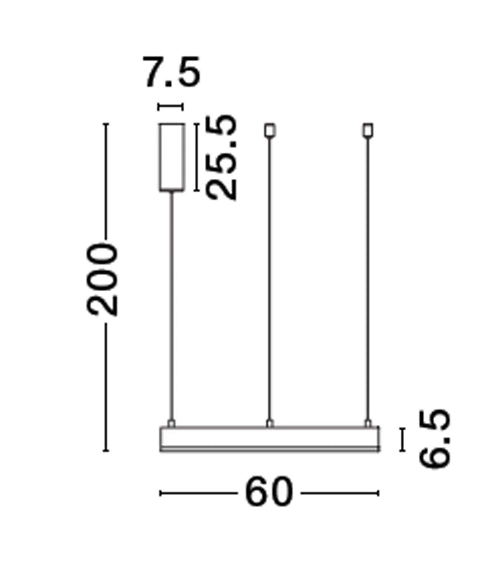 MOTIF Pendelleuchte 40 Watt 600 mm 2700-6000 Kelvin dimmbar - Image 5