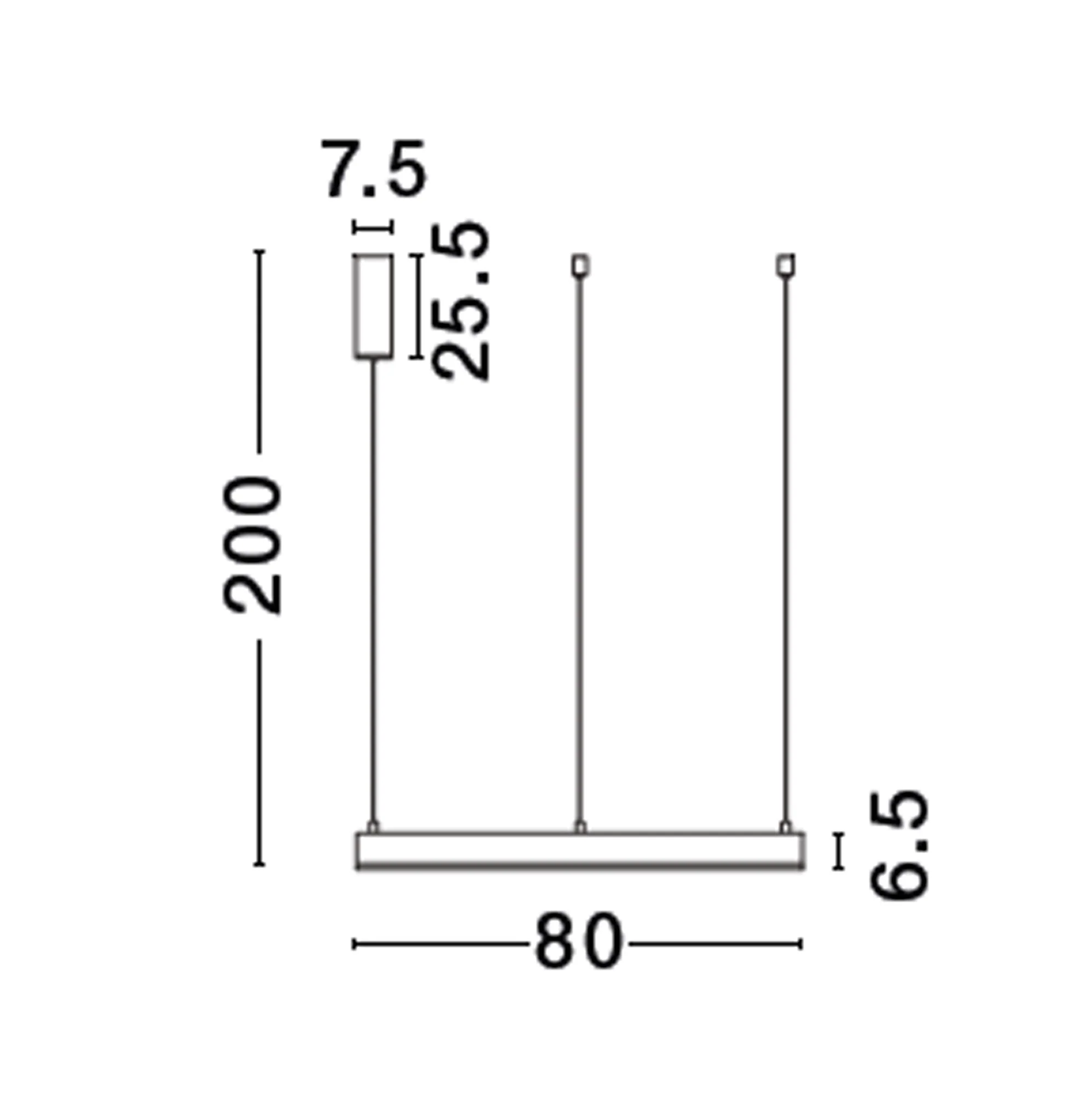 MOTIF Pendelleuchte 50 Watt 800 mm 2700-6000 Kelvin dimmbar - Image 4