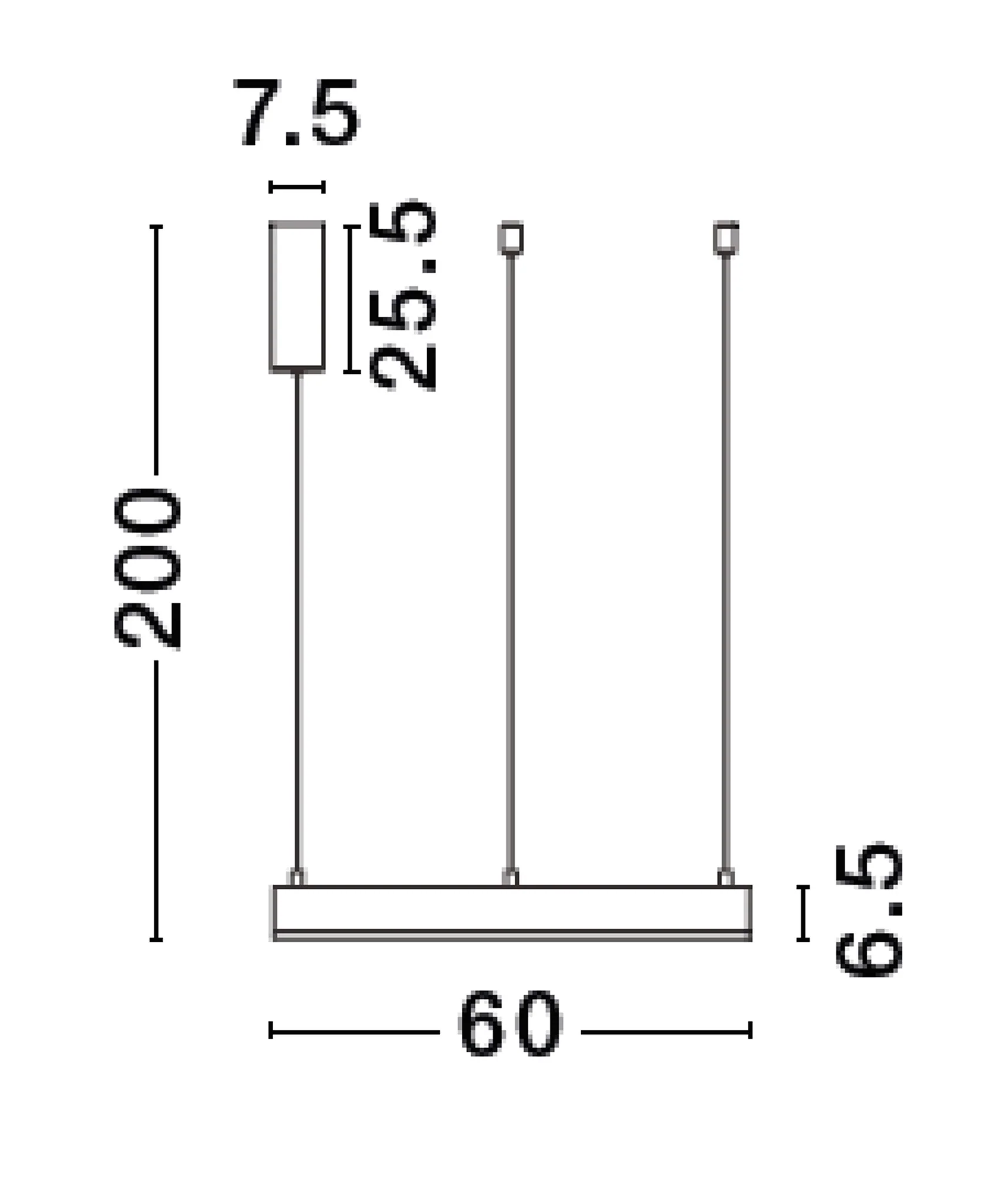 MOTIF Pendelleuchte 40 Watt 600 mm 2700-6000 Kelvin dimmbar - Image 6