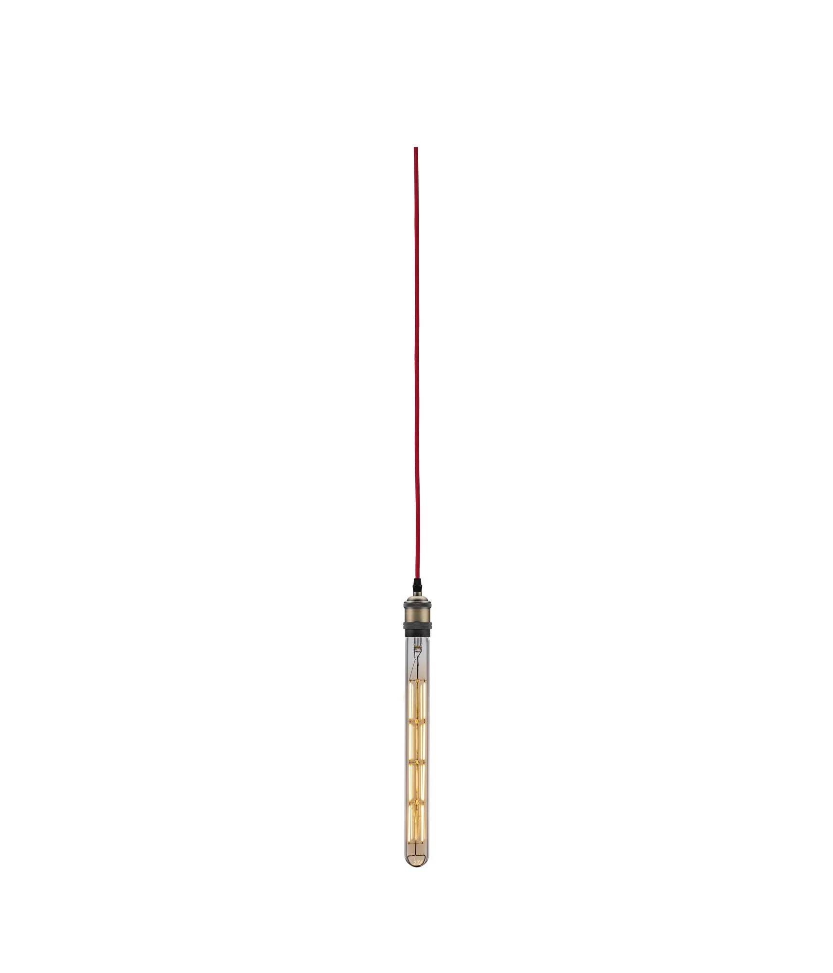 Neordic Eldar inkl. Stecker E27 max. 20W Rot/Nickel gebürstet dimmbar Metall - Image 6