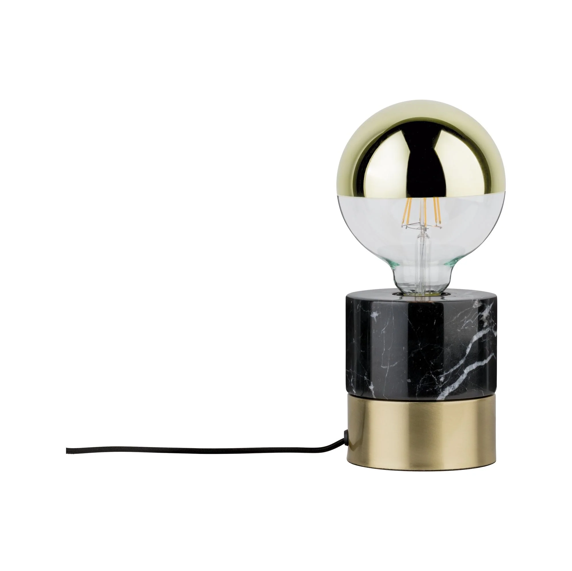 Neordic Vala E27 max. 20W Messing gebürstet/Marmor Metall/Marmor - Image 4
