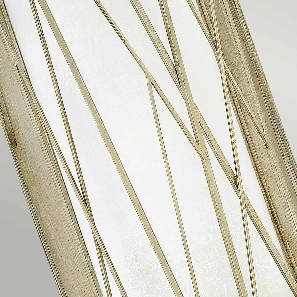 Nest 1-flammige Wandleuchte - Blattsilber - Image 3