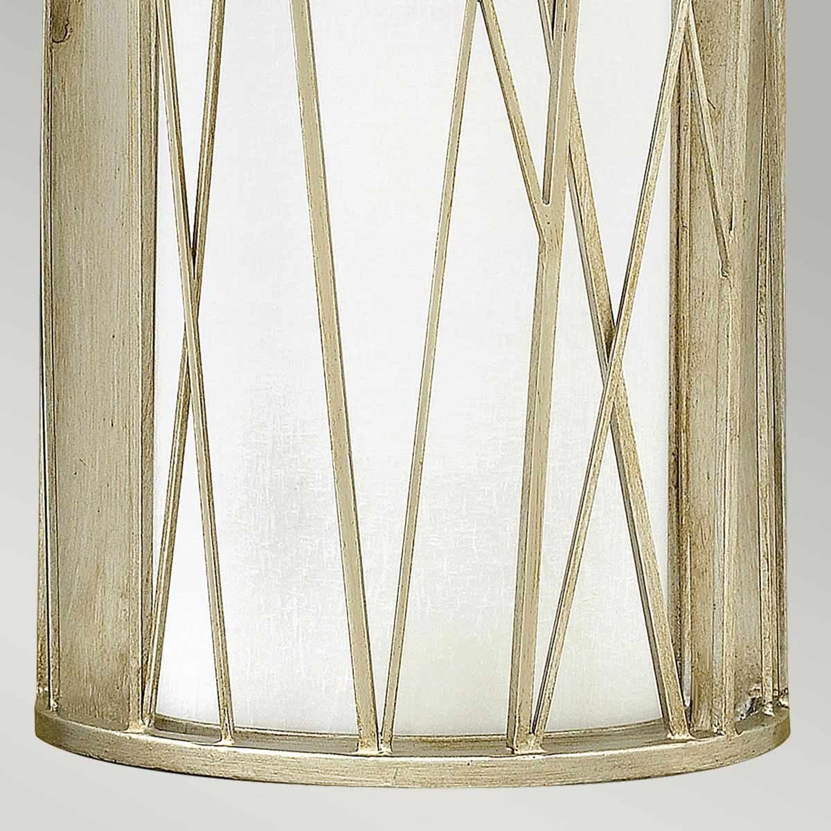 Nest 1-flammige Wandleuchte - Blattsilber - Image 4