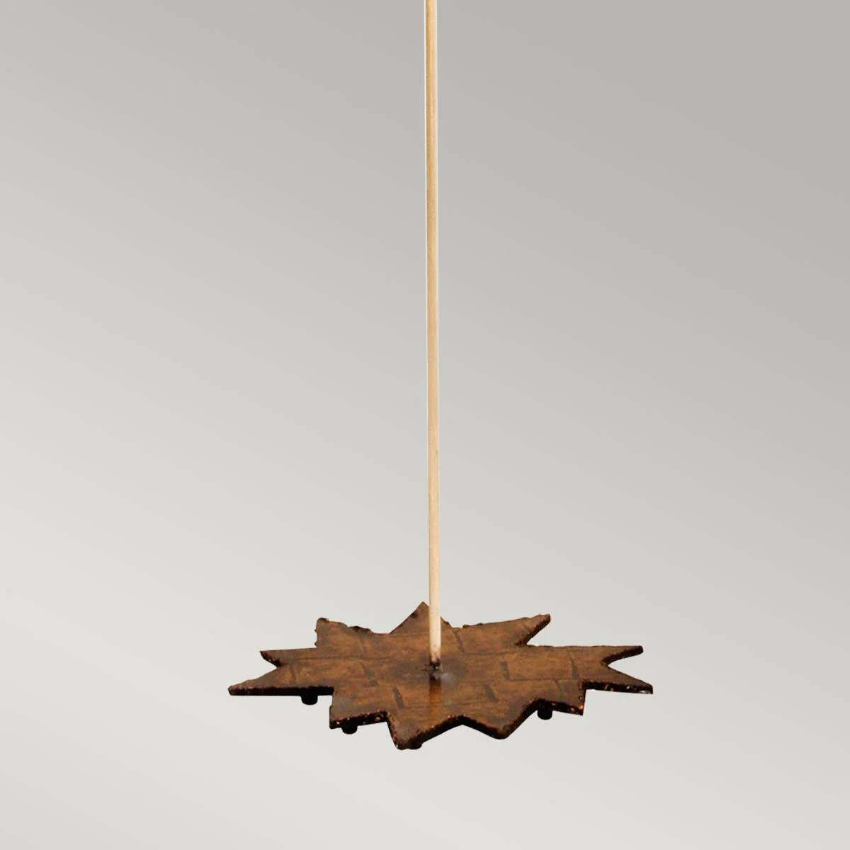 Nettle 1-flammige Stehlampe - Blattgold und Taupe - Image 3