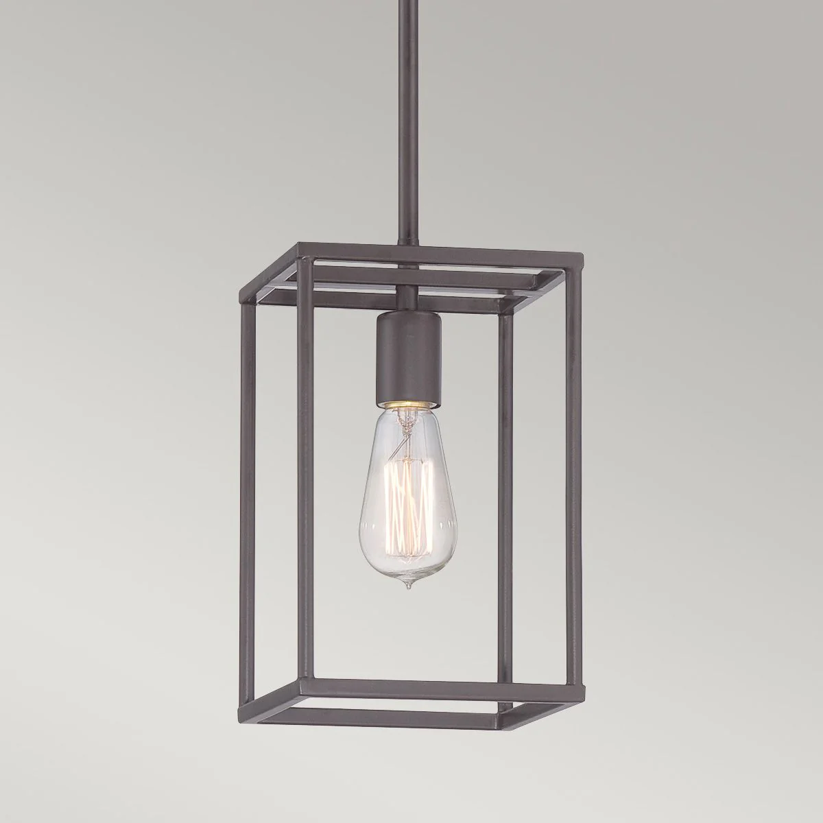 New Harbor 1-flammige Mini-Pendelleuchte - Western-Bronze - Image 2