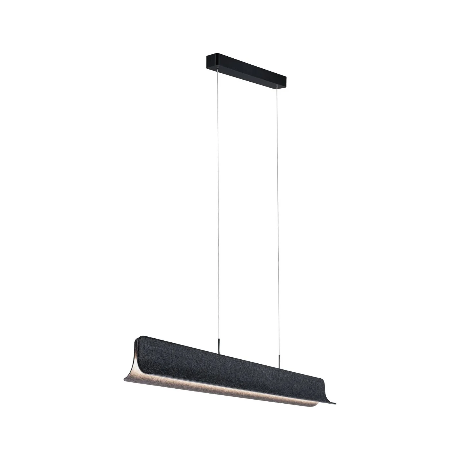 Noyan Pend LED 3Stepdim_W Filz/Met Pendelleuchte