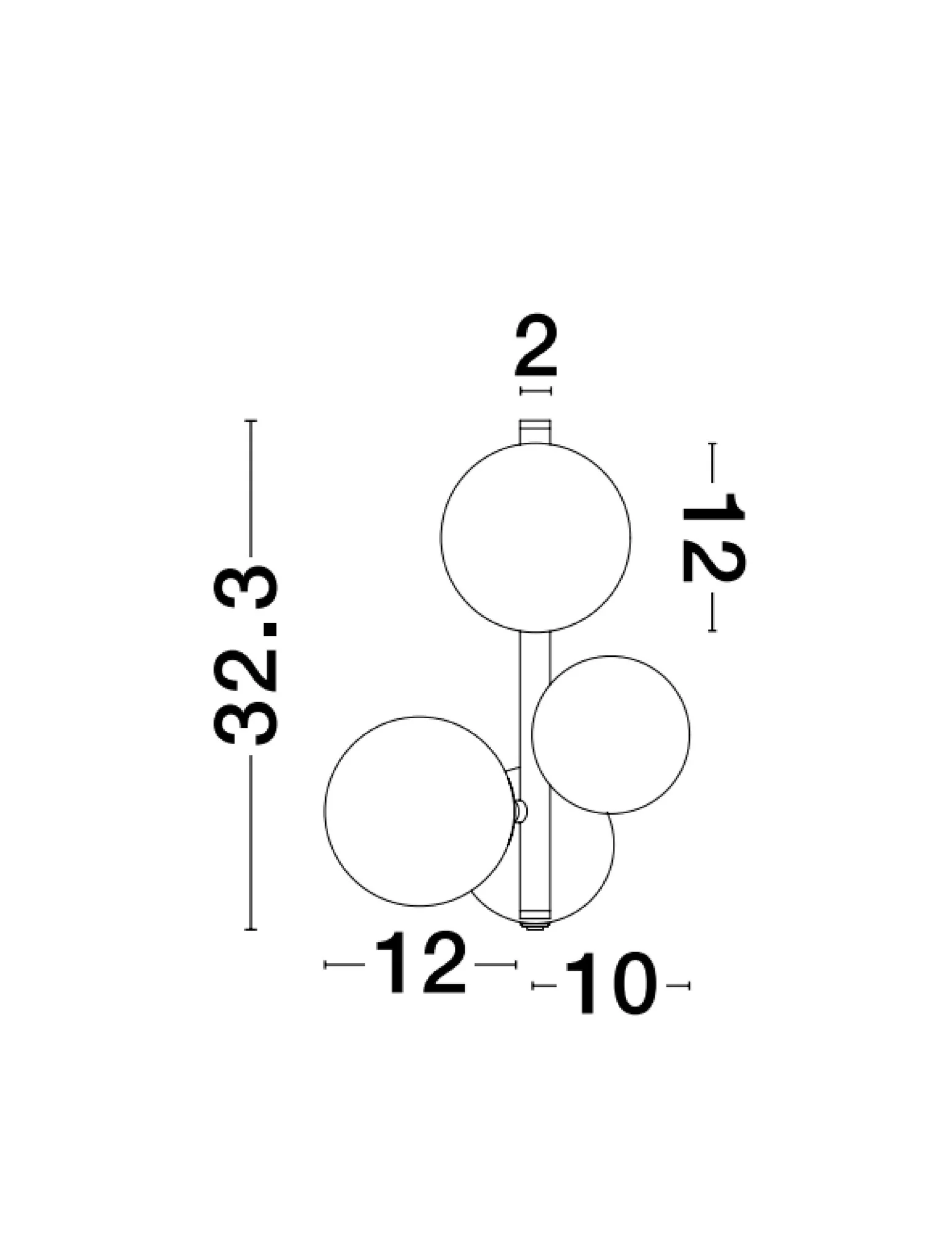 ODILLIA Wandaufbauleuchte 230 mm dimmbar - Image 7