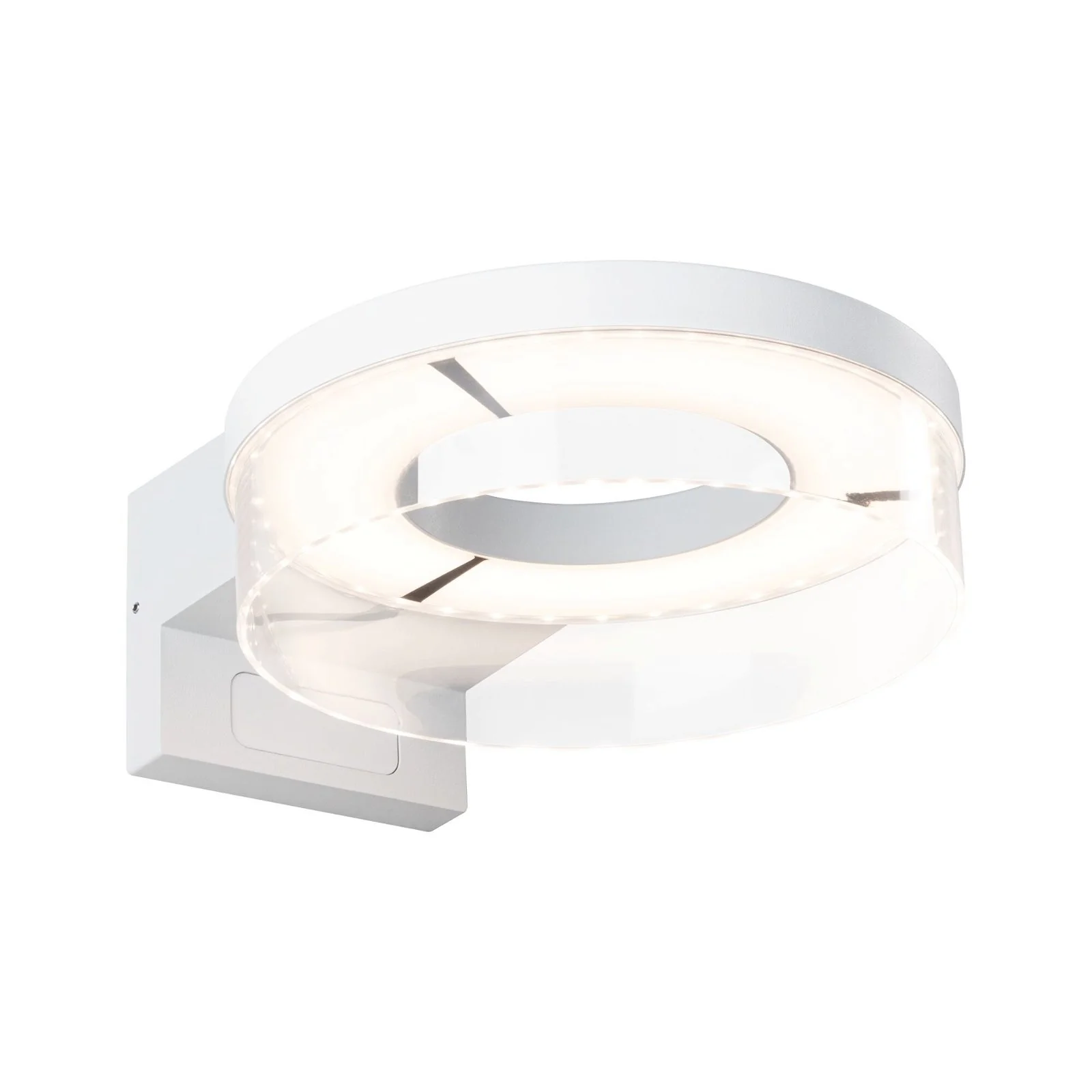 Outd. 230V Wand Capera white Wandaufbauleuchte