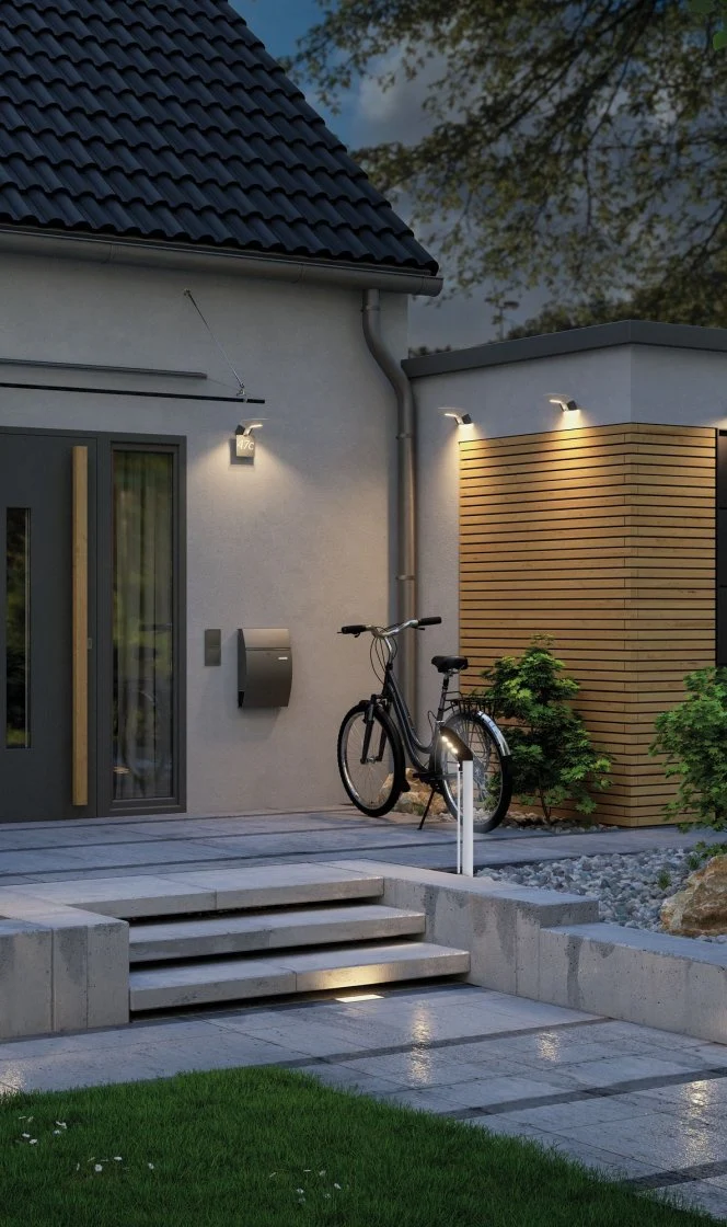 Outdoor Solar Pollerleuchte Soley IP443000K 100lm Bewegungsmelder Anthrazit - Image 3