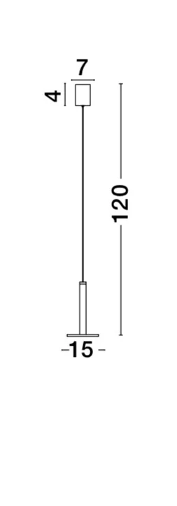 PALENCIA Pendelleuchte 10 Watt 150 mm 3000 Kelvin - Image 5