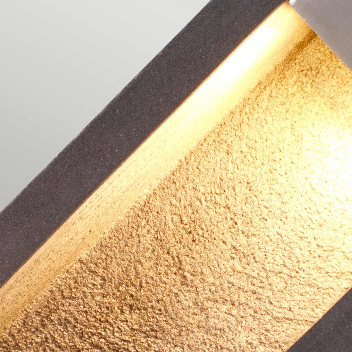 Parkstone Medium LED Poller - Basaltstein mit Edelstahl - Image 3