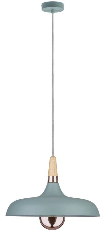 Neordic Juna Pendelleuchte 340mm max.1x20W E27 Softgrün/Ku/Ho 230V Met/Ho Pendelleuchte