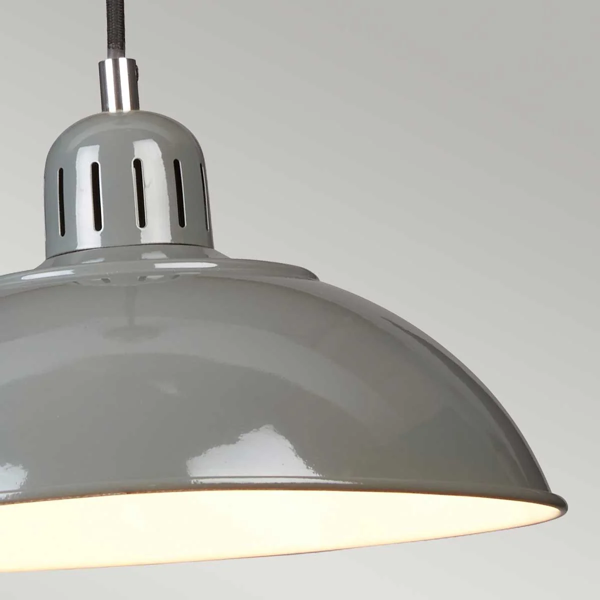 Pendelleuchte Franklin 1-flammig - Grau - Image 4