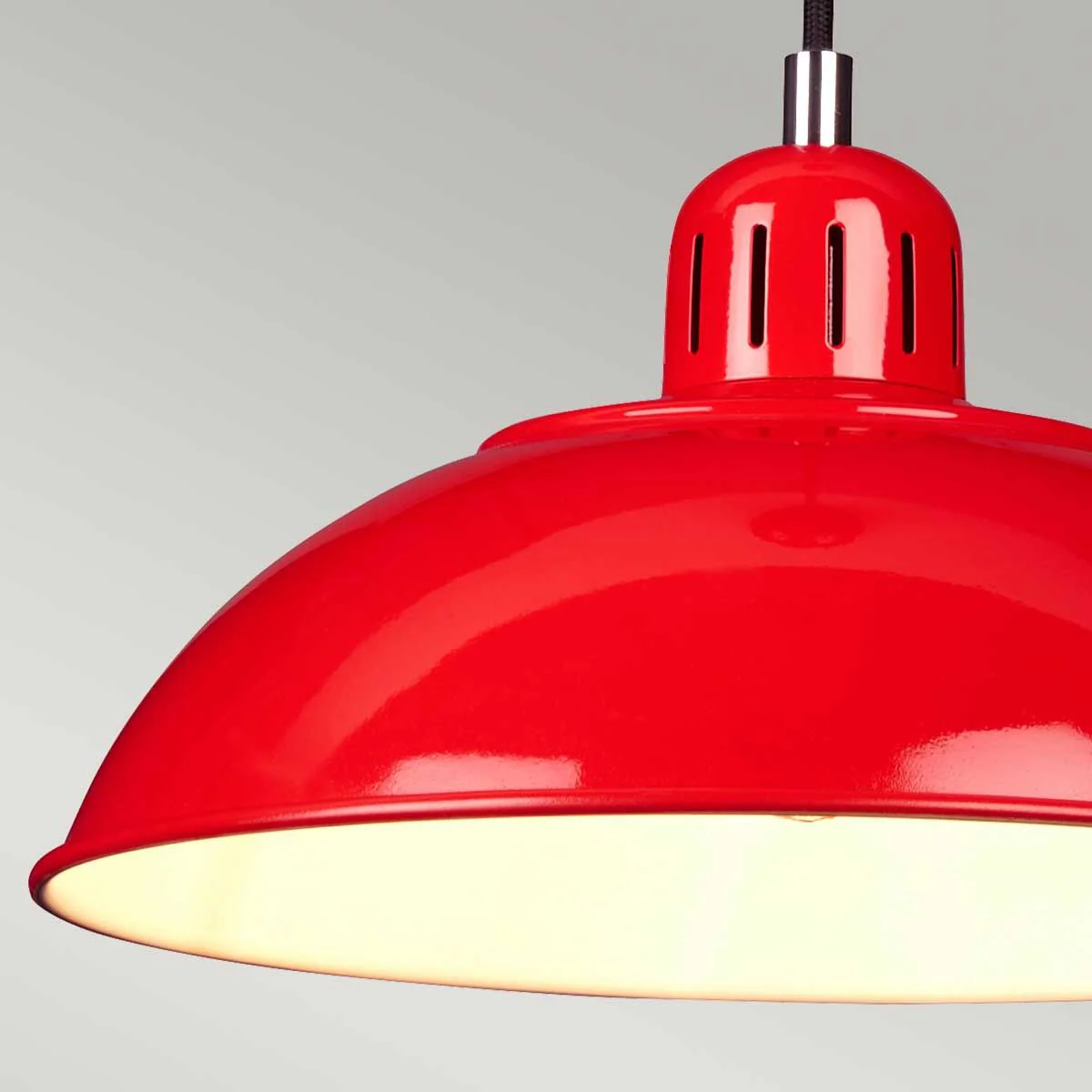 Pendelleuchte Franklin 1-flammig - Rot - Image 4