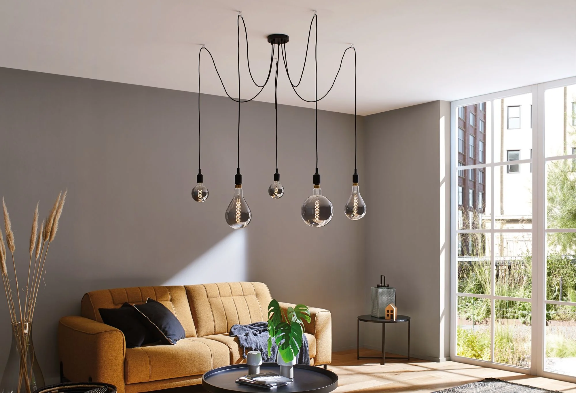 Pendelleuchte Neordic Ketil 5-flammig ohne Leuchtmittel, max. 5x20W E27 Pendelleuchte - Image 3