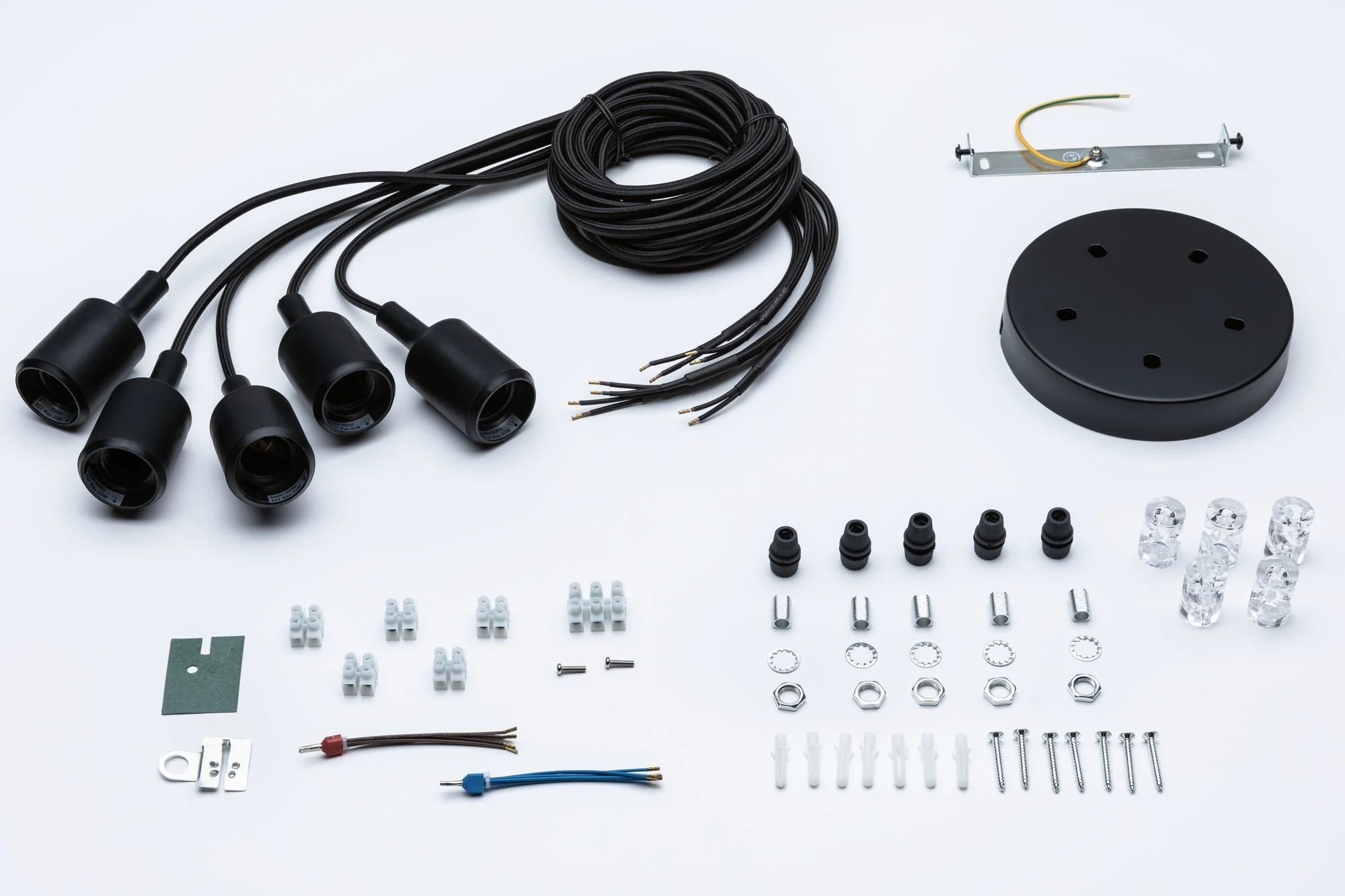 Pendelleuchte Neordic Ketil 5-flammig ohne Leuchtmittel, max. 5x20W E27 Pendelleuchte - Image 4