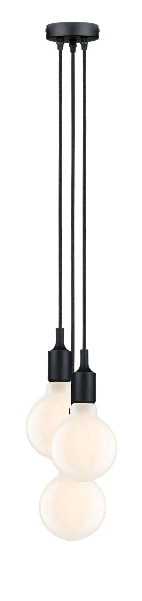 Pendelleuchte Neordic Ketil E27 max. 3x20W Schwarz Pendelleuchte - Image 3