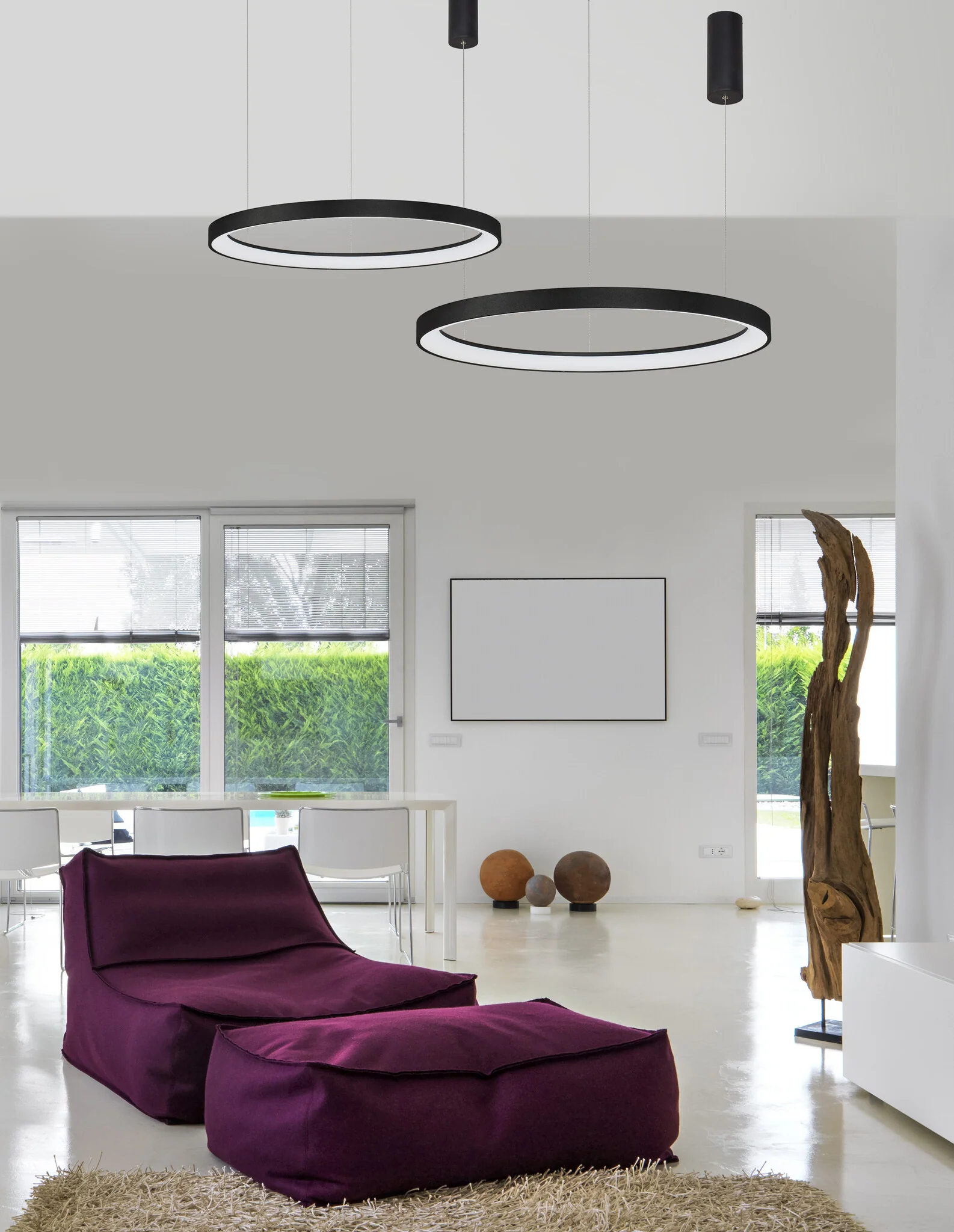 PERTINO Pendelleuchte 61 Watt 780 mm 3000 Kelvin dimmbar