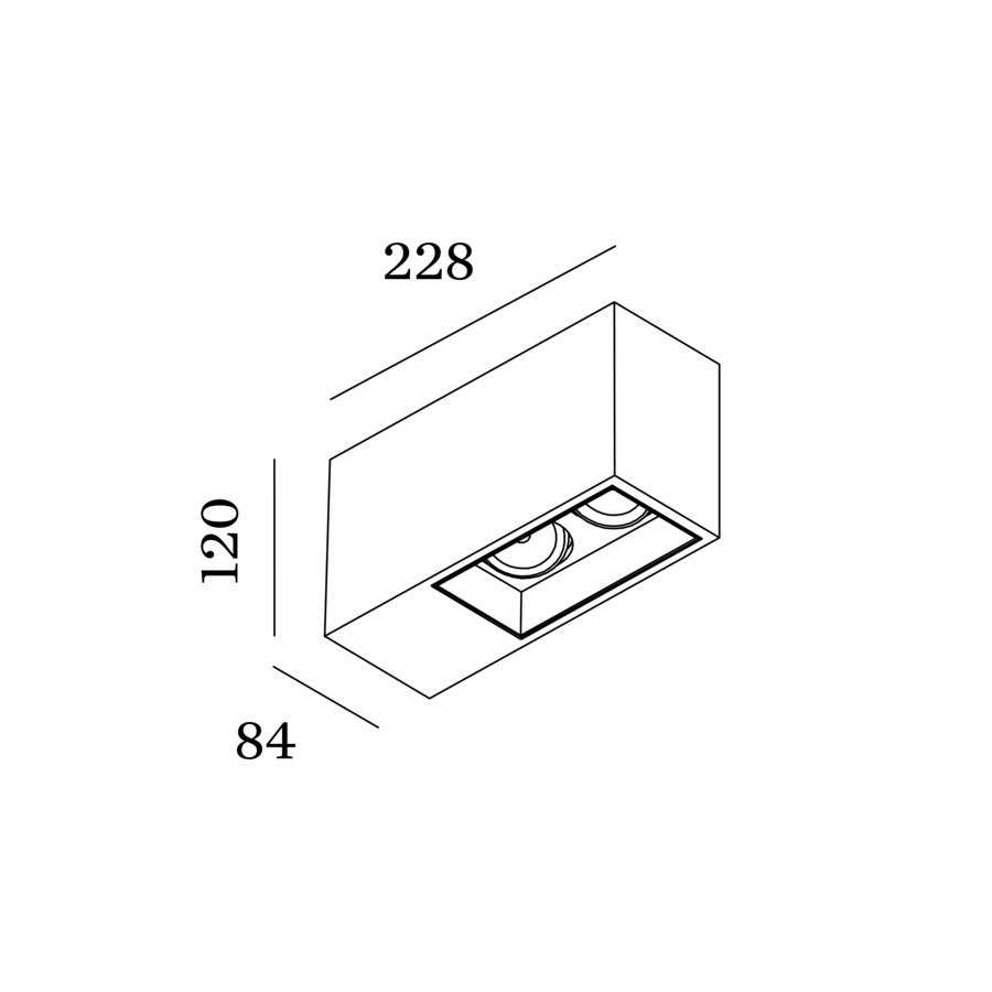 PLANO 2.0 Deckenaufbauleuchte - Image 2