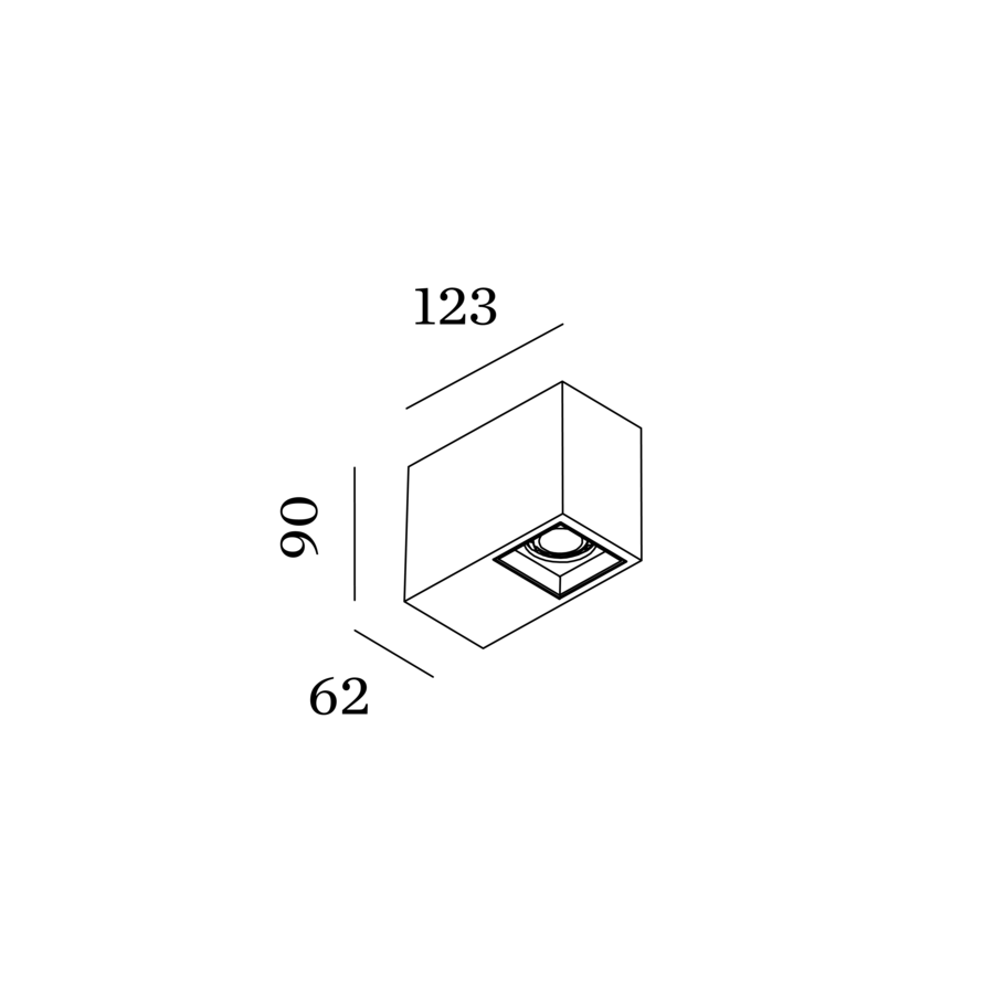 PLANO petit 1.0 Deckenaufbauleuchte - Image 2