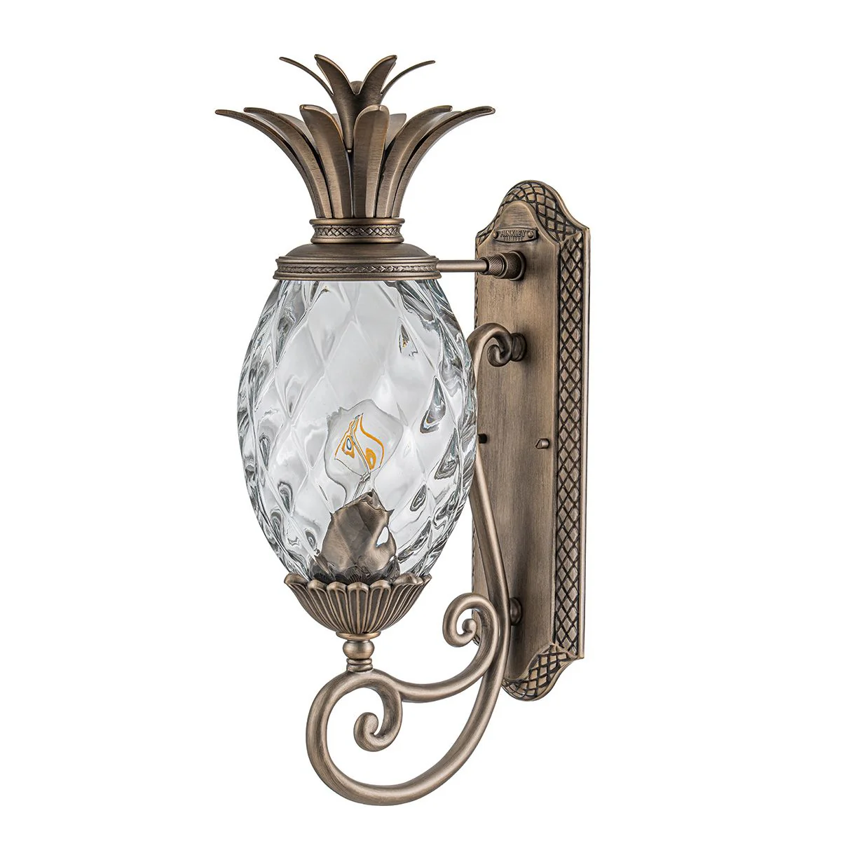 Plantation Wandlaterne, 1 l, mittelgroß, brünierte Bronze - Image 6