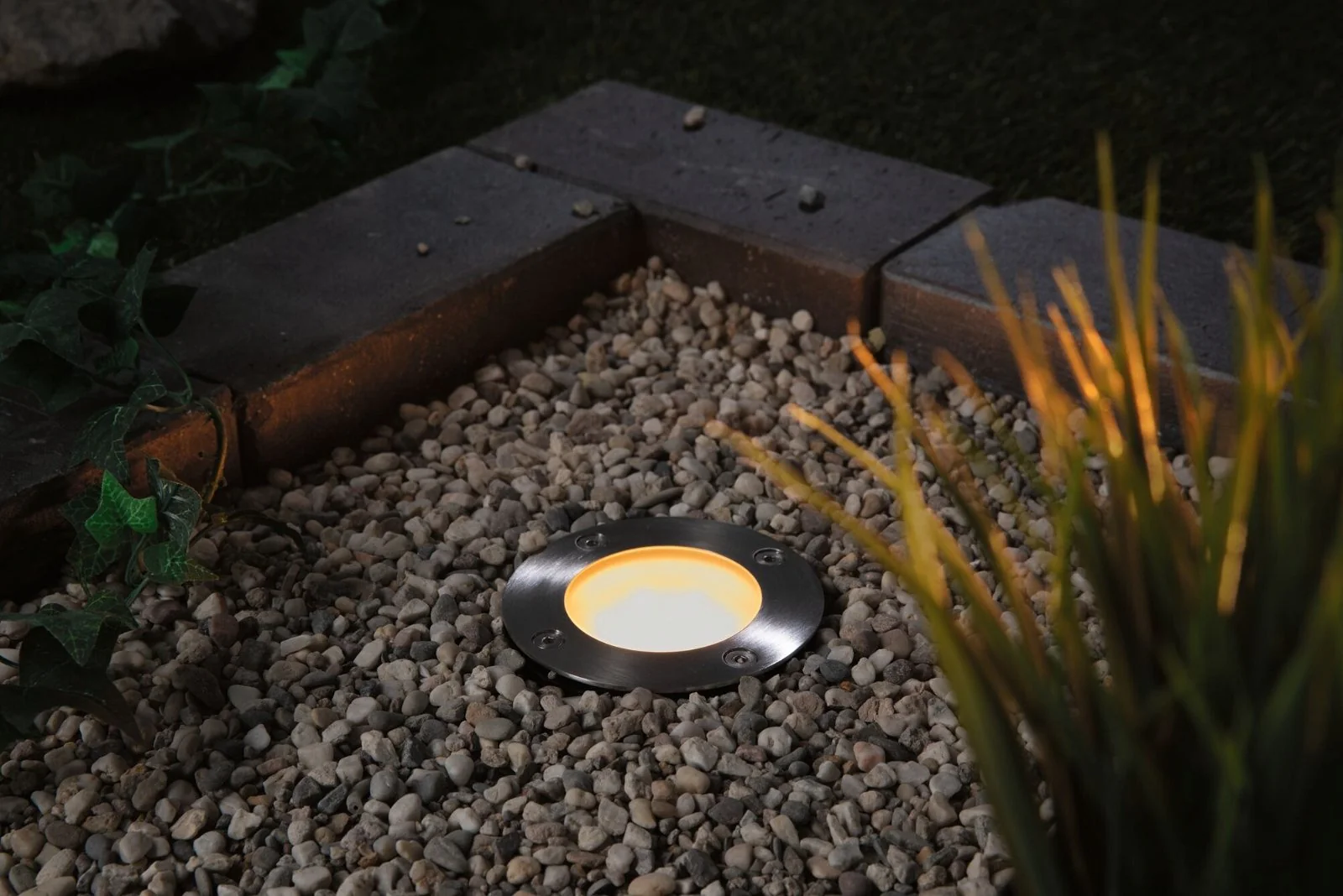 Plug & Shine LED Bodeneinbauleuchte Goldlicht - Image 4