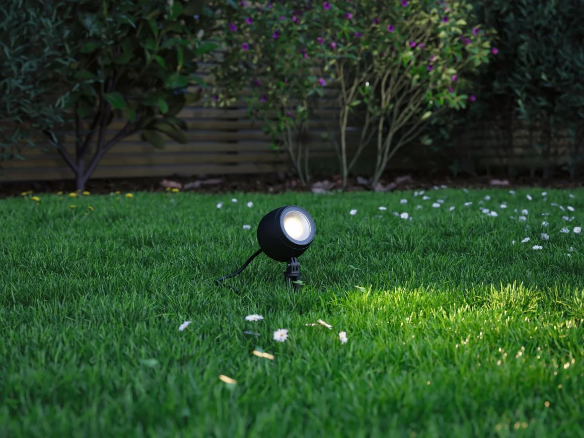 Plug & Shine LED Gartenstrahler Kikolo  IP65 3000K 7,2W Anthrazit - Image 4