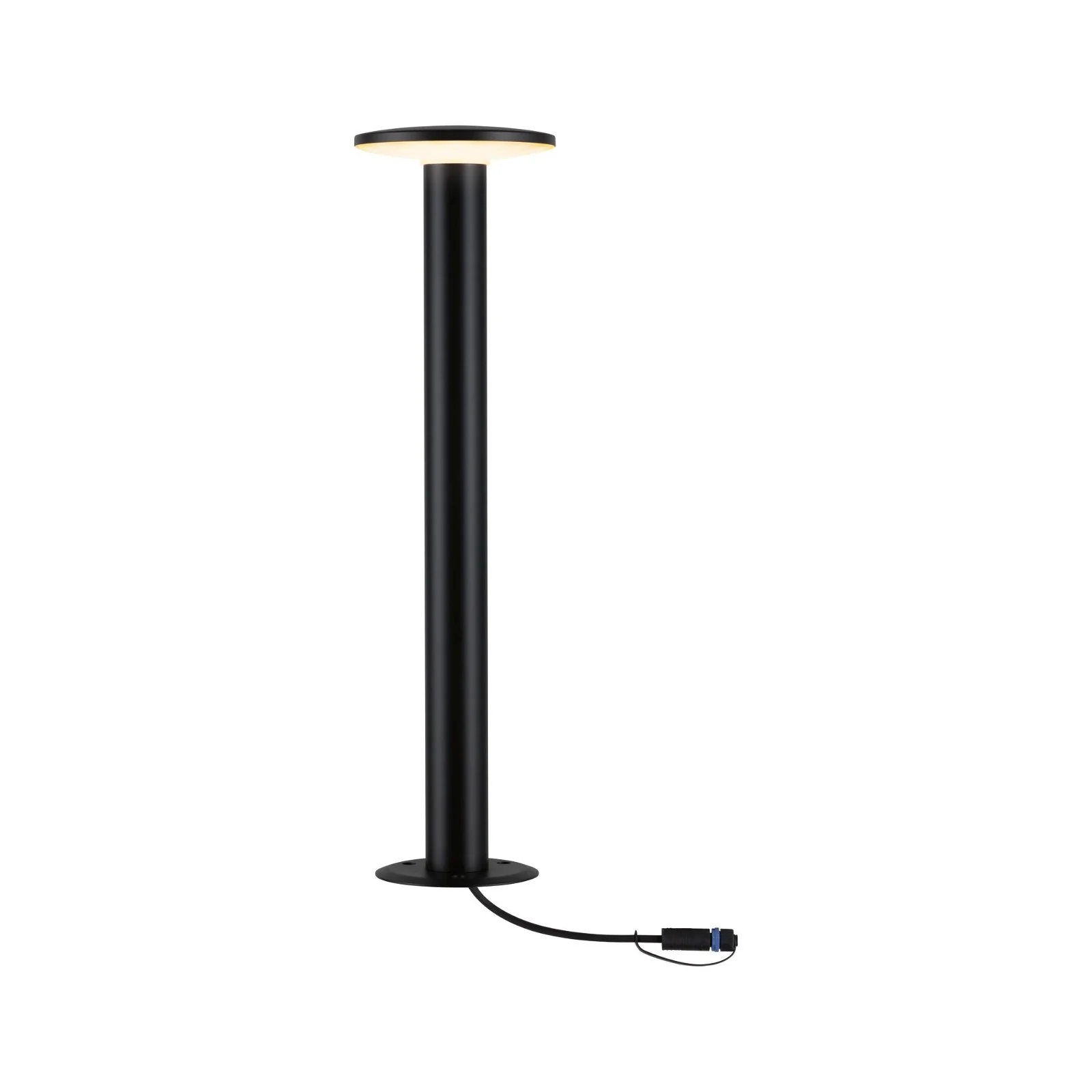 Plug & Shine LED Pollerleuchte Plate Einzelleuchte IP44 2200K 7W Anthrazit - Image 2