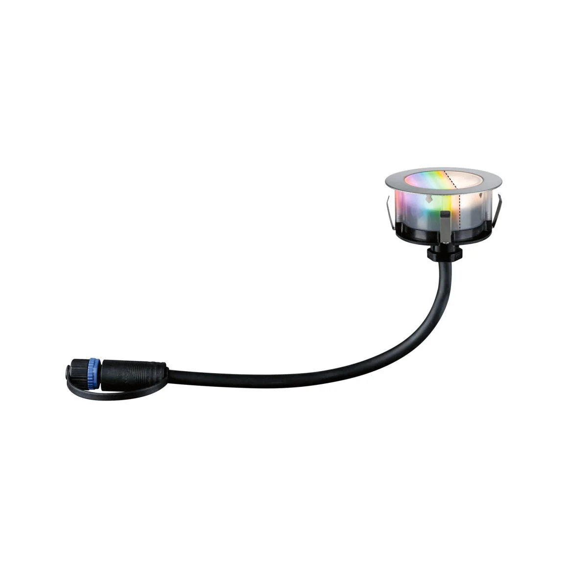 Plug & ShineLED BodeneinbauleuchteSmart Home Zigbee 3.0 Floor Einzelleuchte IP67 RGBW+ 2W Edelstahl - Image 7
