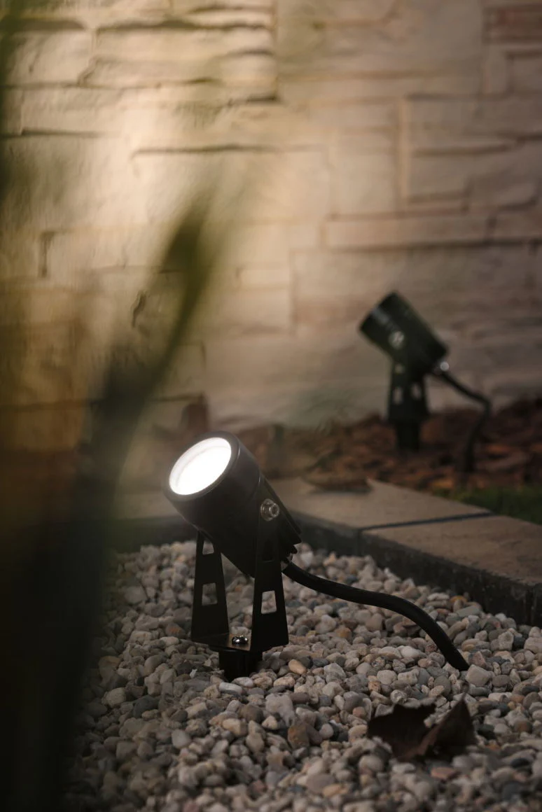 Plug & ShineLED Gartenstrahler Warmweiß Einzelspot IP65 3000K 2W Schwarz - Image 2