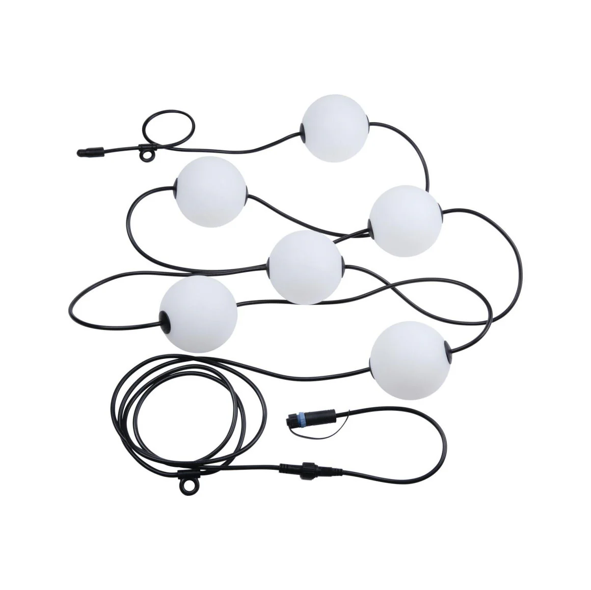 Plug & ShineLED Lichterkette Naima Basisset IP67 3000K 6x1W 5,88m Schwarz - Image 13