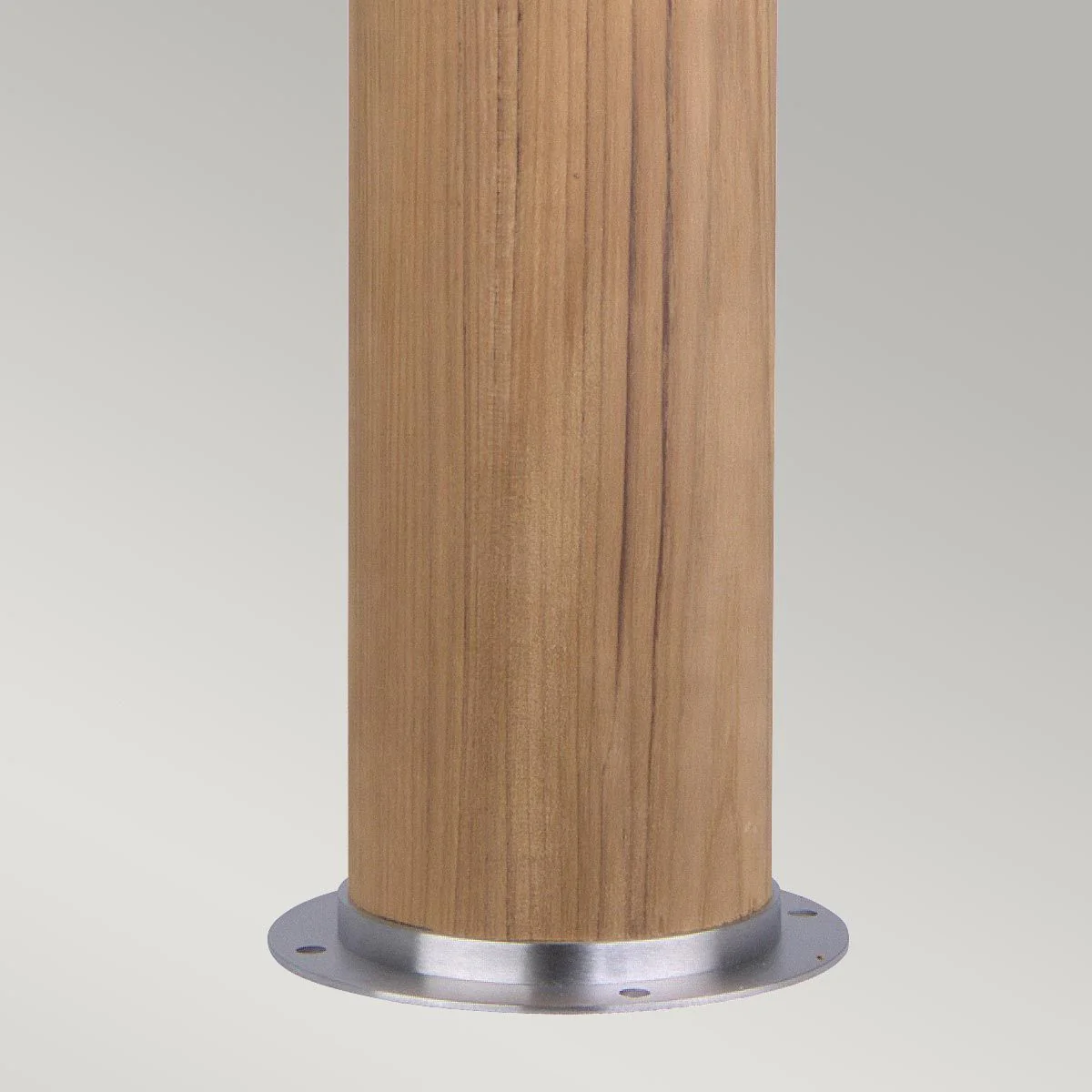 Pollerleuchte Poole 1 Licht - Teak und Edelstahl - Image 4