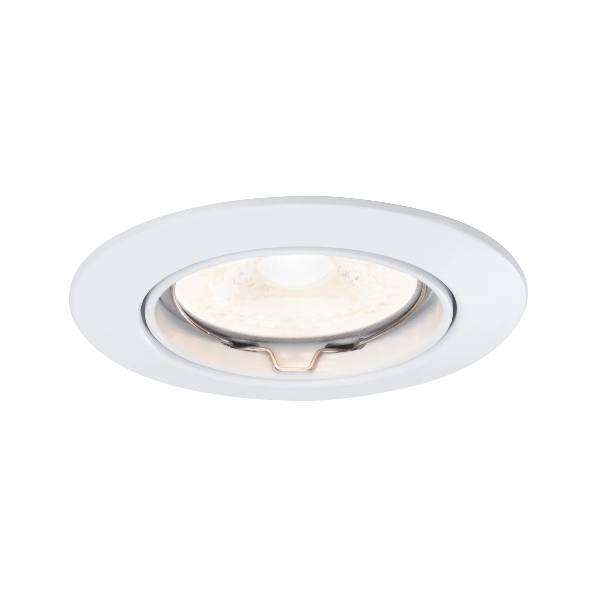 Premium Einbauleuchte rund 83mm 30° GU10 max. 50W 230V dimmbar Weiß - Image 4