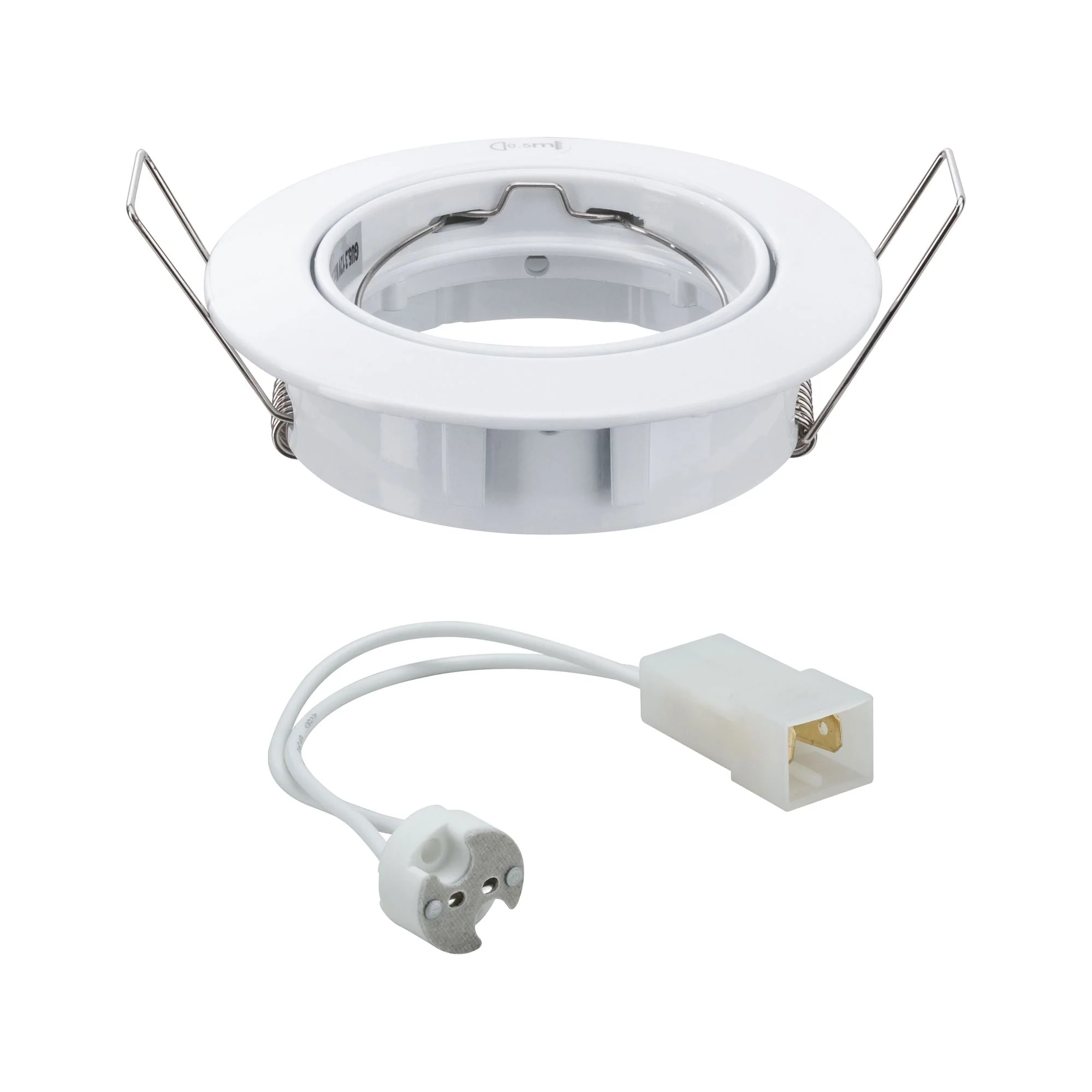 Premium Einbauleuchte  schwenkbar rund 83mm 30° GU5,3 max. 50W 230/12V dimmbar Weiß - Image 6