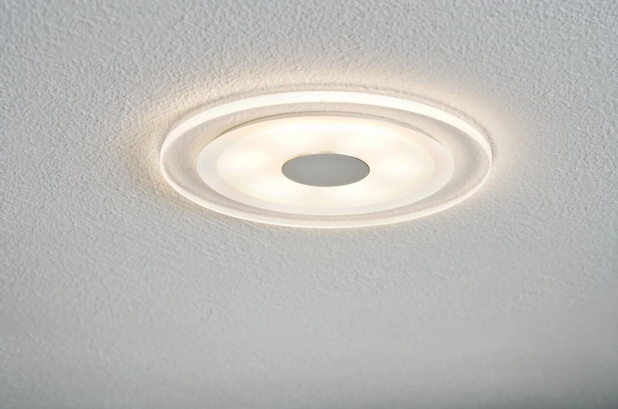 Premium Whirl  Basisset rund 150mm 3x6,9W 3x450lm 230V 3000K Alu gedreht/Satin - Image 4