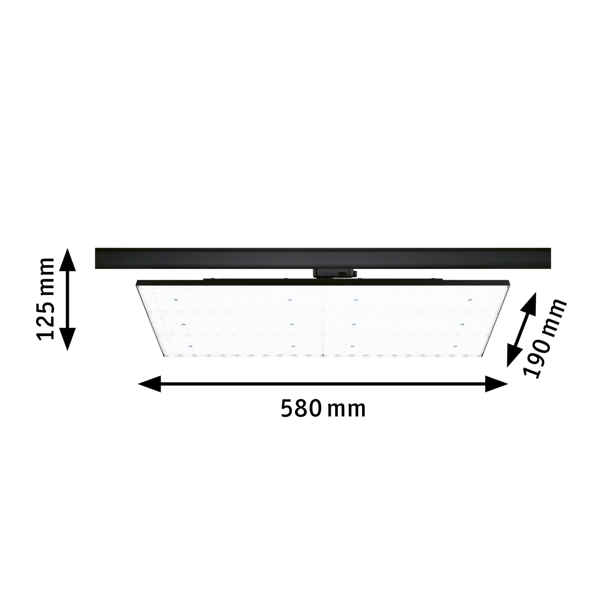 ProRail3 Deck 7000lm 75W 4000K 230V Schwarz - Image 2