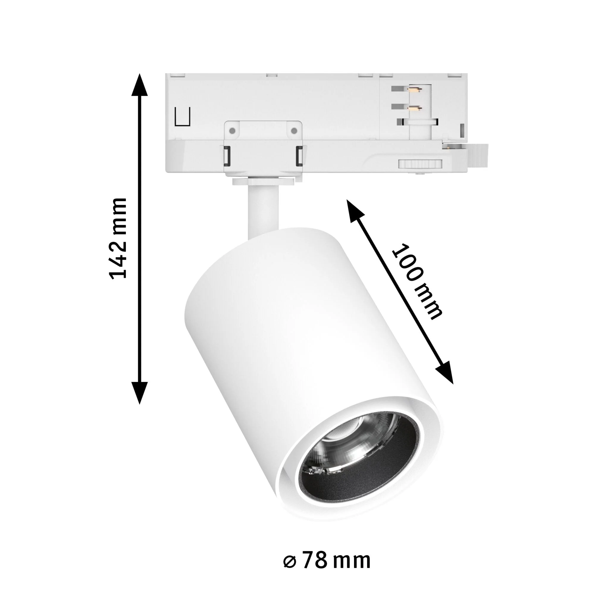 ProRail3 Kratos 36° 3100lm 25W 4000K 230V Weiß - Image 2