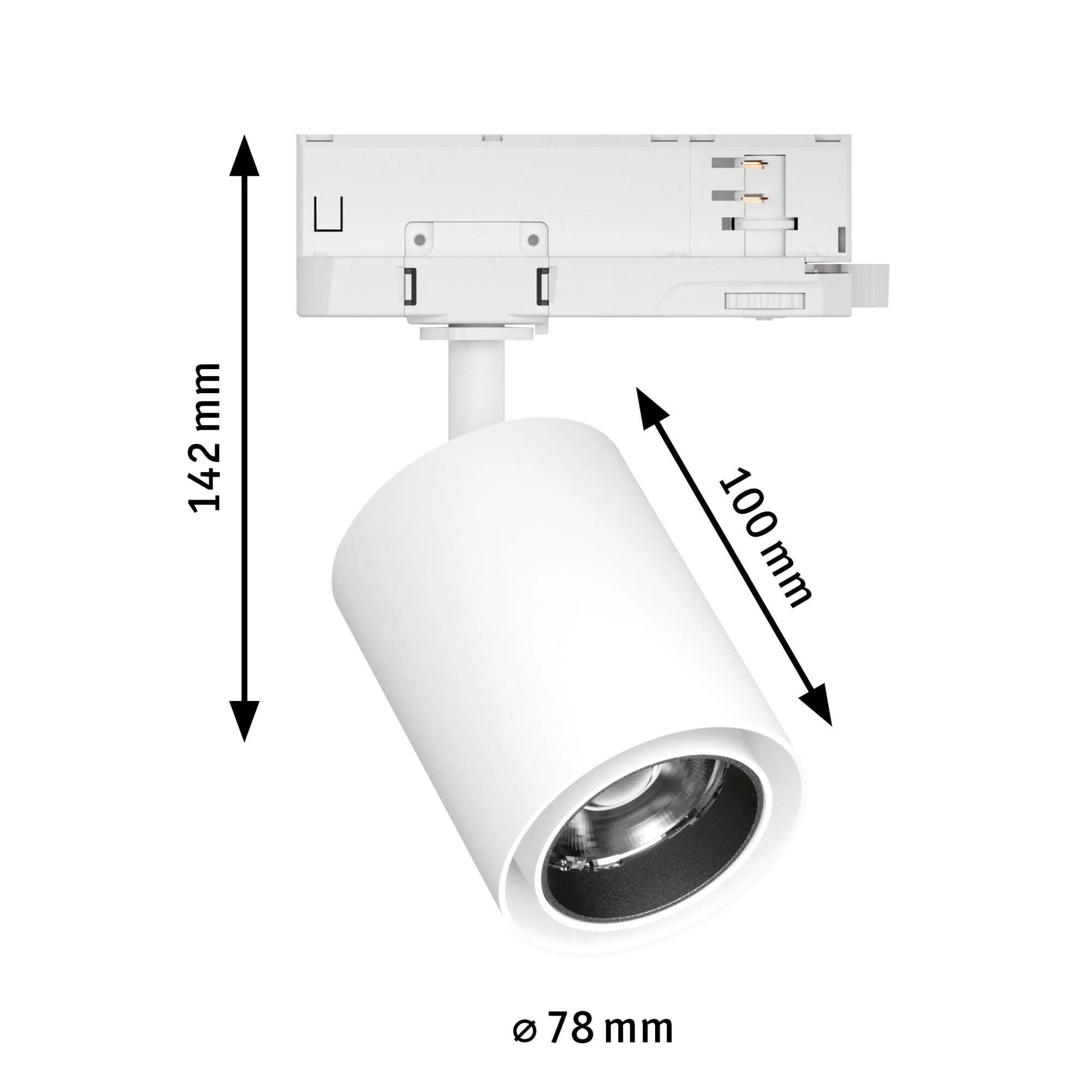 ProRail3 Kratos 50° 2000lm 18,5W 4000K 230V Weiß - Image 2