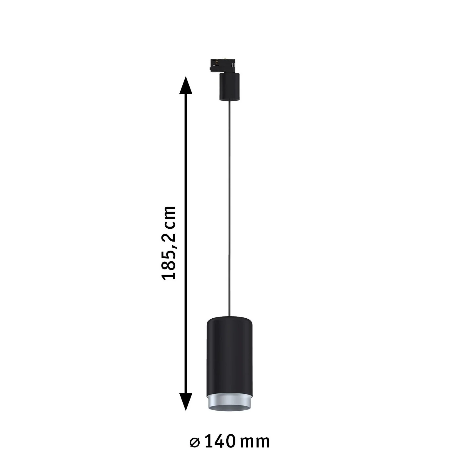 ProRail3 Pend Corus max.50W E27 Bl 3Ph - Image 3