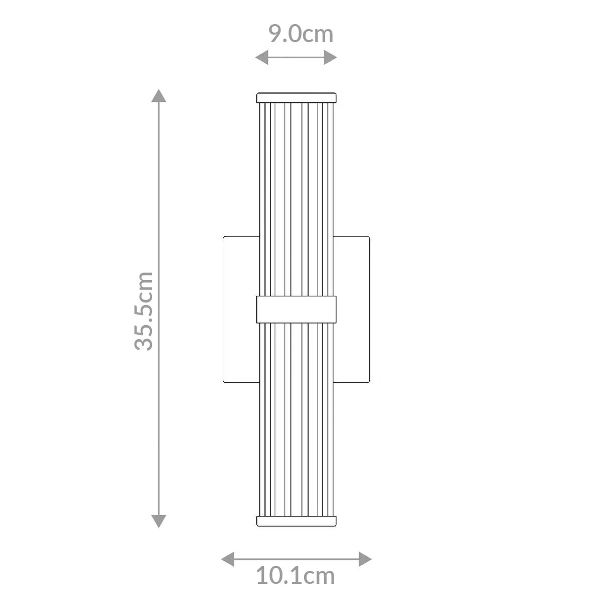 Fayton Kleine LED-Wandleuchte - Image 2