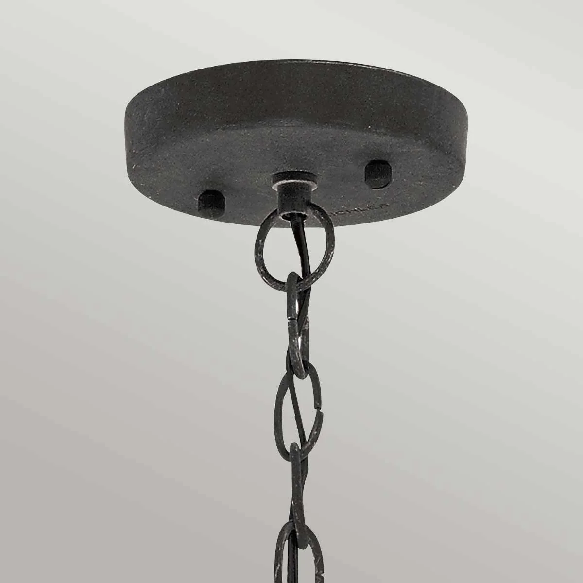 Riverwood 8" Kettenlaterne - verwittertes Zink - Image 3