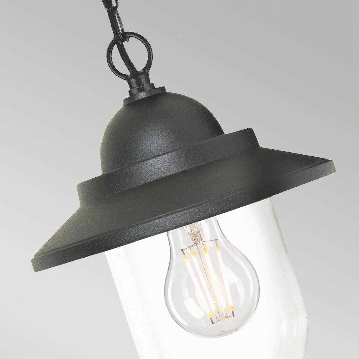 Sandown 1-Licht-Kettenlaterne - Schwarz - Image 3
