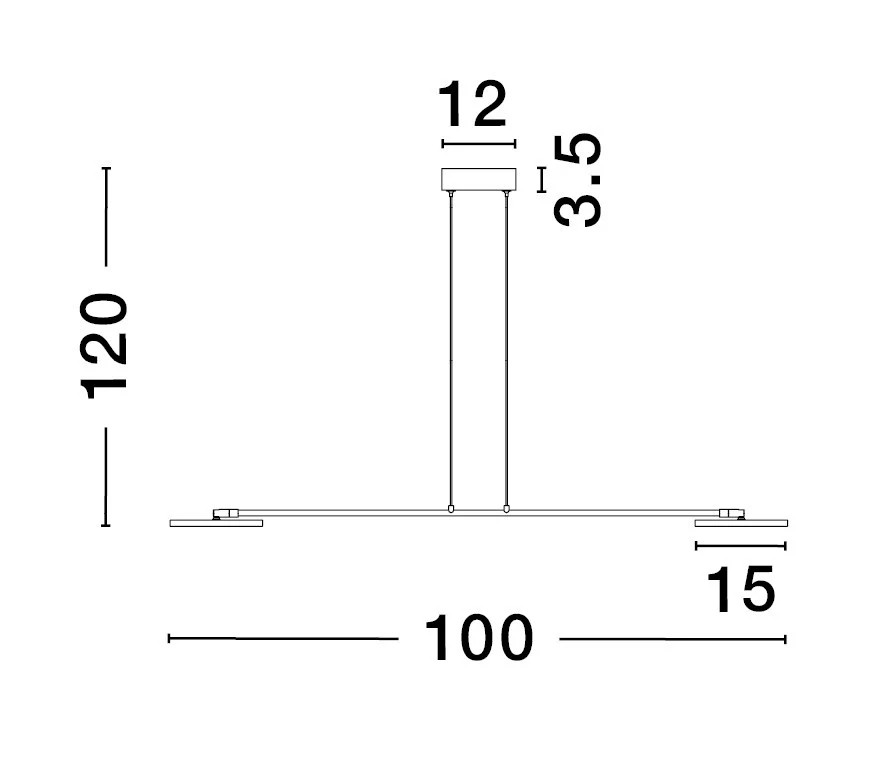 SCOPE Pendelleuchte 19.25 Watt 1000 mm 3000 Kelvin dimmbar - Image 9