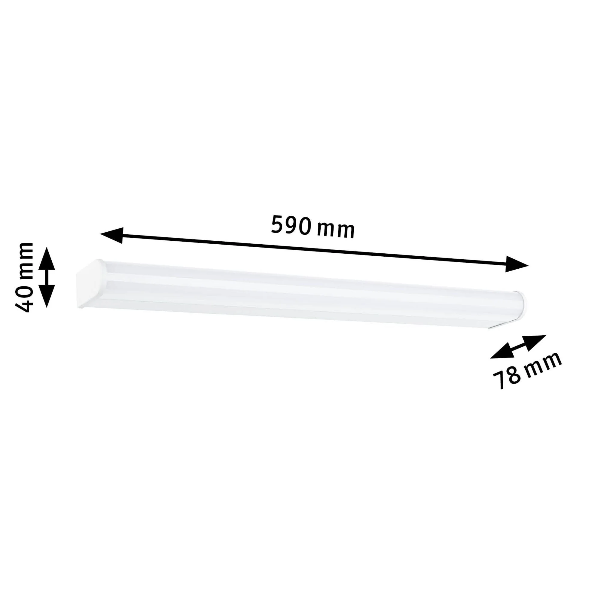 Selection Bathroom Arneb IP44 3000K 1000lm 230V 12,5W Weiß - Image 2