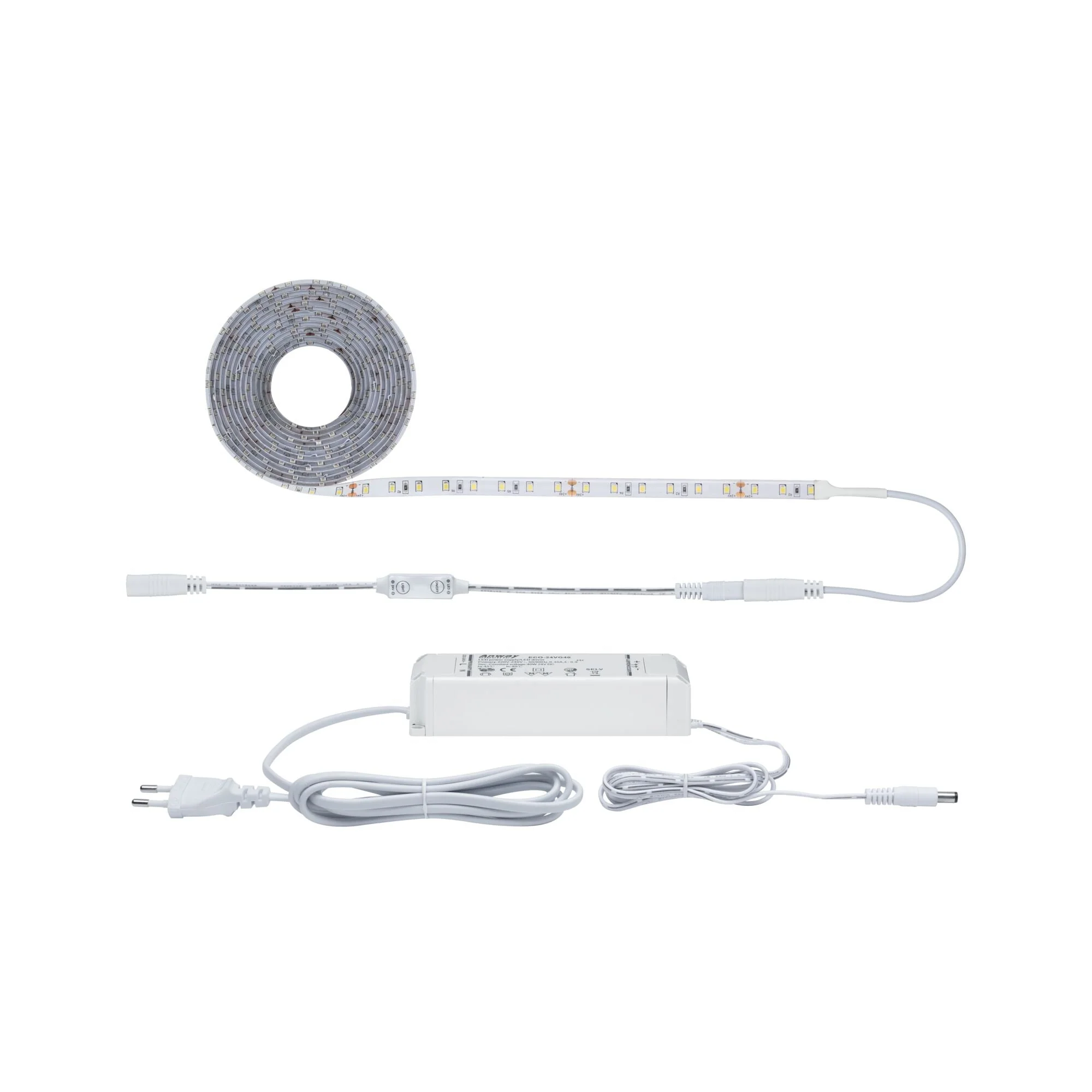SimpLED Power Neutralweiß inkl. Dimm/Switch Komplettset 3m beschichtet 33W 1060lm/m 4000K 48VA - Image 8