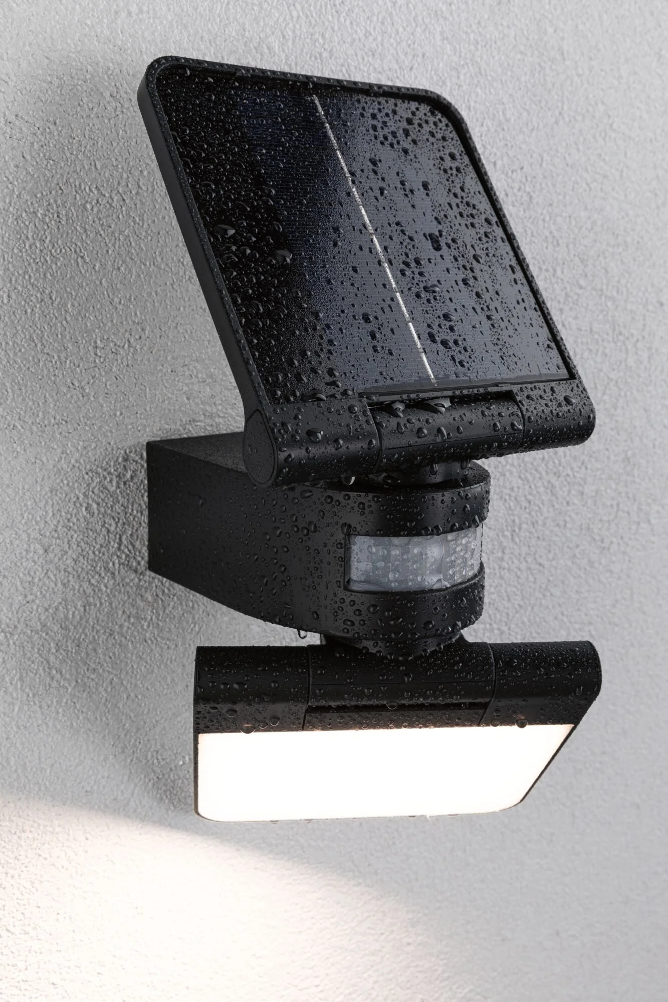 Solar Lesly IP65 eckig 150x130mm 3000K 12,5W 1000lm Anthrazit Kunststoff - Image 6